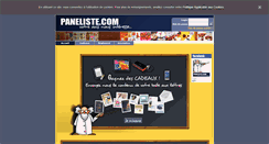 Desktop Screenshot of paneliste.com